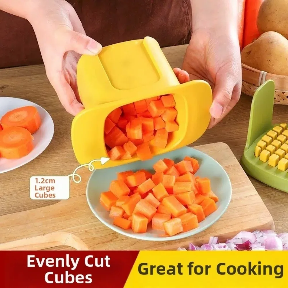 Meal Prep With Potatoes - Multi-functional Vegetable Chopper Hand Pressure Manual