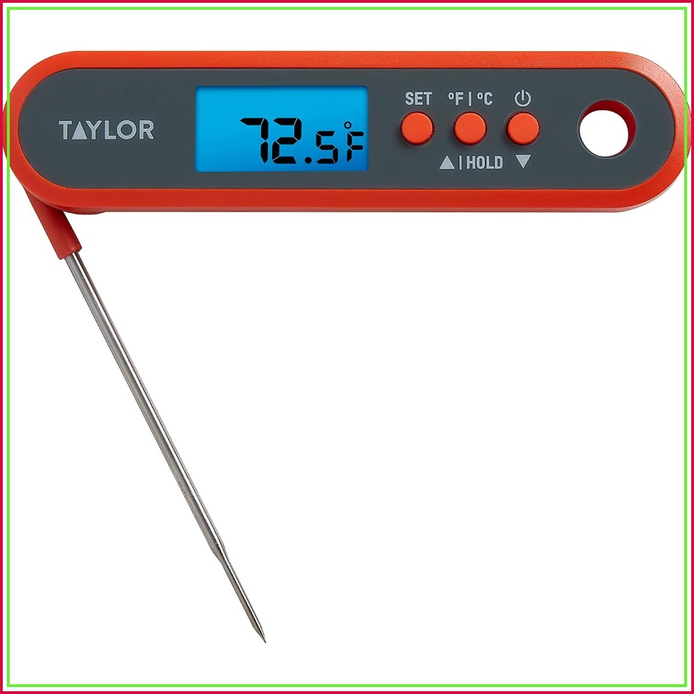Meal Prep High Protein - Digital Waterproof Meat Thermometer for GLP-1