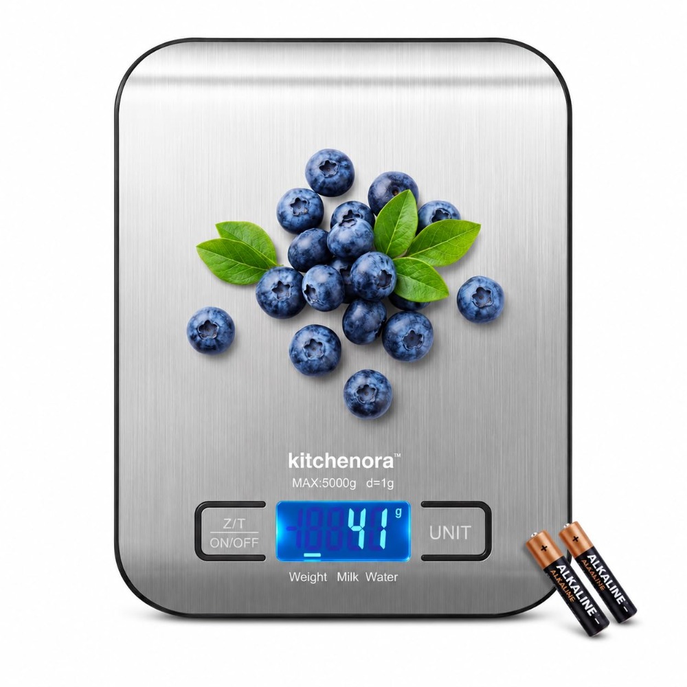 Meal Prep Keto - Digital Kitchen Scale 11lb 5kg Capacity
