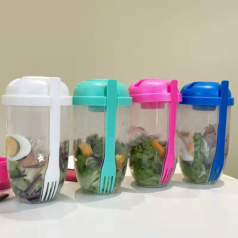 Meal Prep Oatmeal Jars - Portable Breakfast Oatmeal Cereal Nut Yogurt