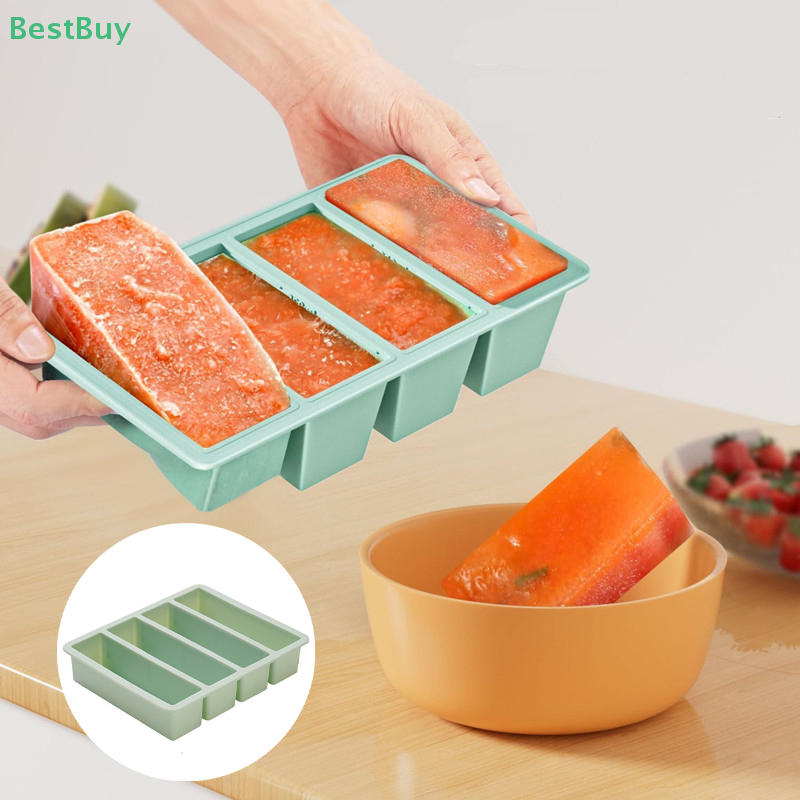 Meal Prep Chia Pudding - Silicone Freezer Molds With Lids Easy