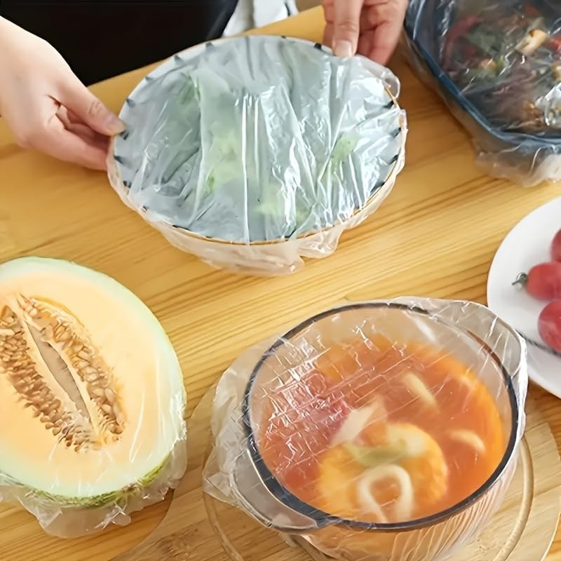 Meal Prep Wraps - 100Pcs Extra Large Food Grade Plastic