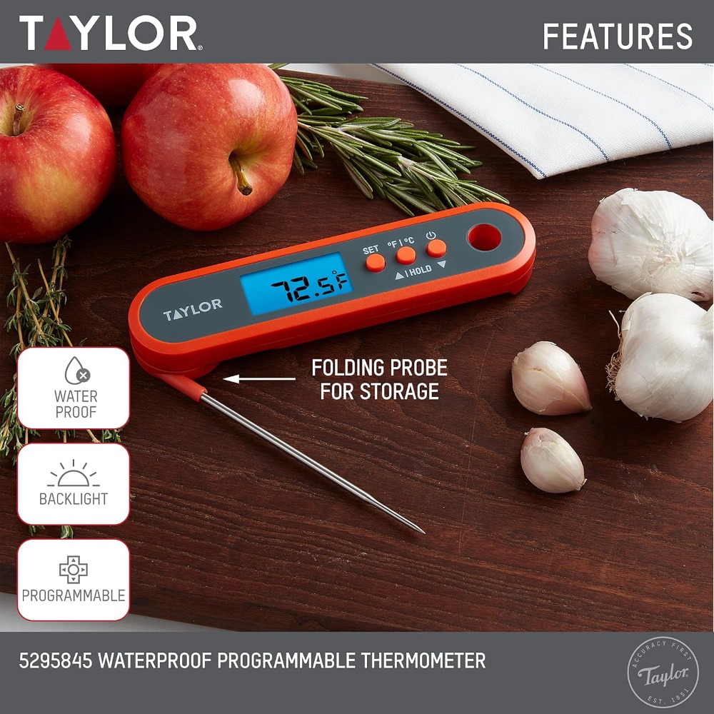 Digital Waterproof Meat Thermo - đánh giá và giá Meal Prep High Protein