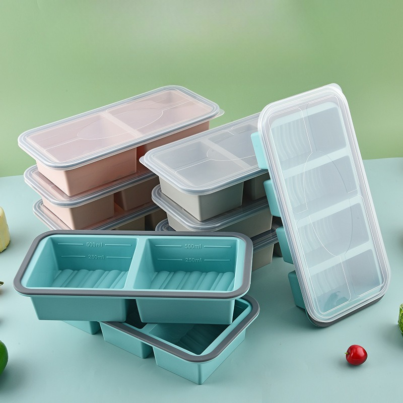 Souper Cubes ,Silicone Freezer - đánh giá và giá Meal Prep Chia Pudding