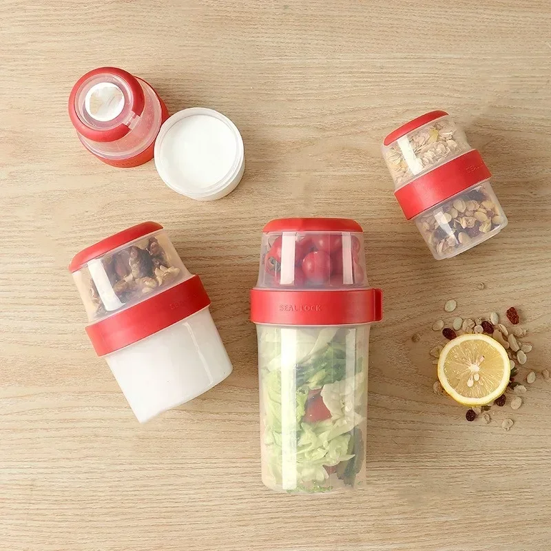 Portable Plastic Breakfast Cup - đánh giá và giá Meal Prep Oatmeal Jars