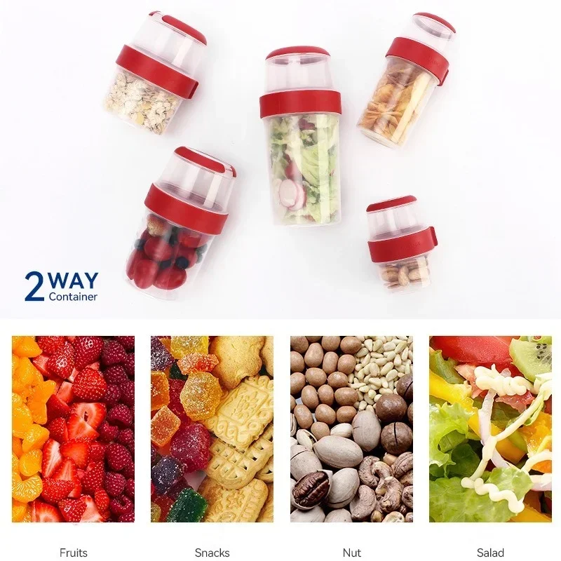 Portable Plastic Breakfast Cup - đánh giá và giá Meal Prep Oatmeal Jars