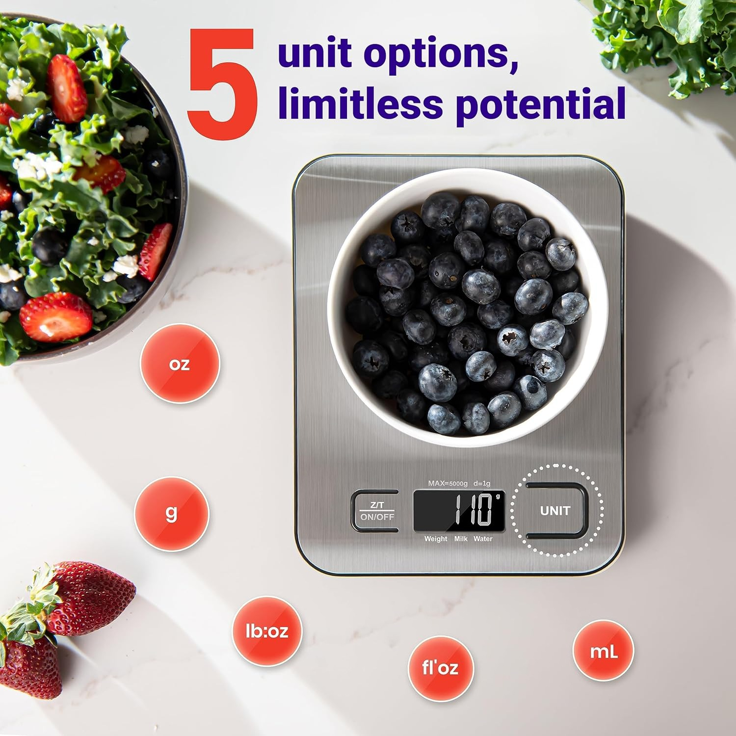 Food Kitchen Scale, Digital Gr - đánh giá và giá Meal Prep Keto