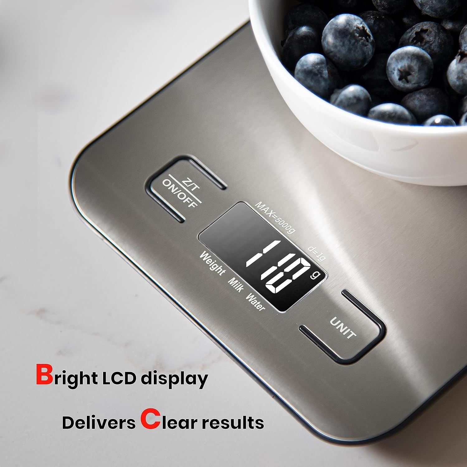 Food Kitchen Scale, Digital Gr - đánh giá và giá Meal Prep Keto
