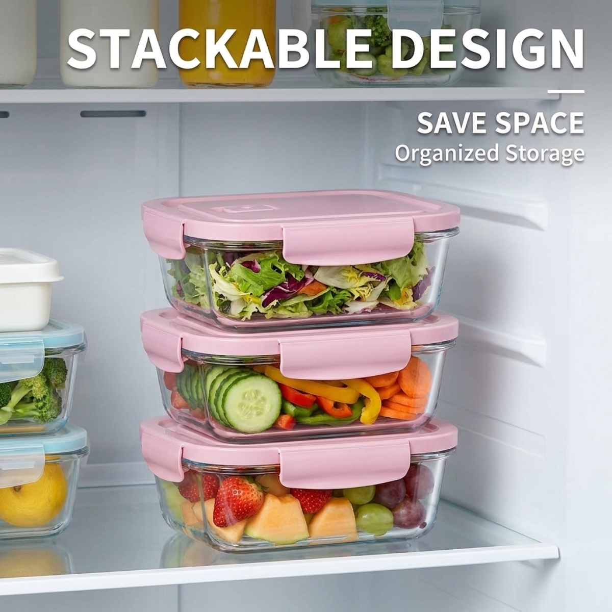 Glass Food Storage Container A - đánh giá và giá Meal Prep Diet