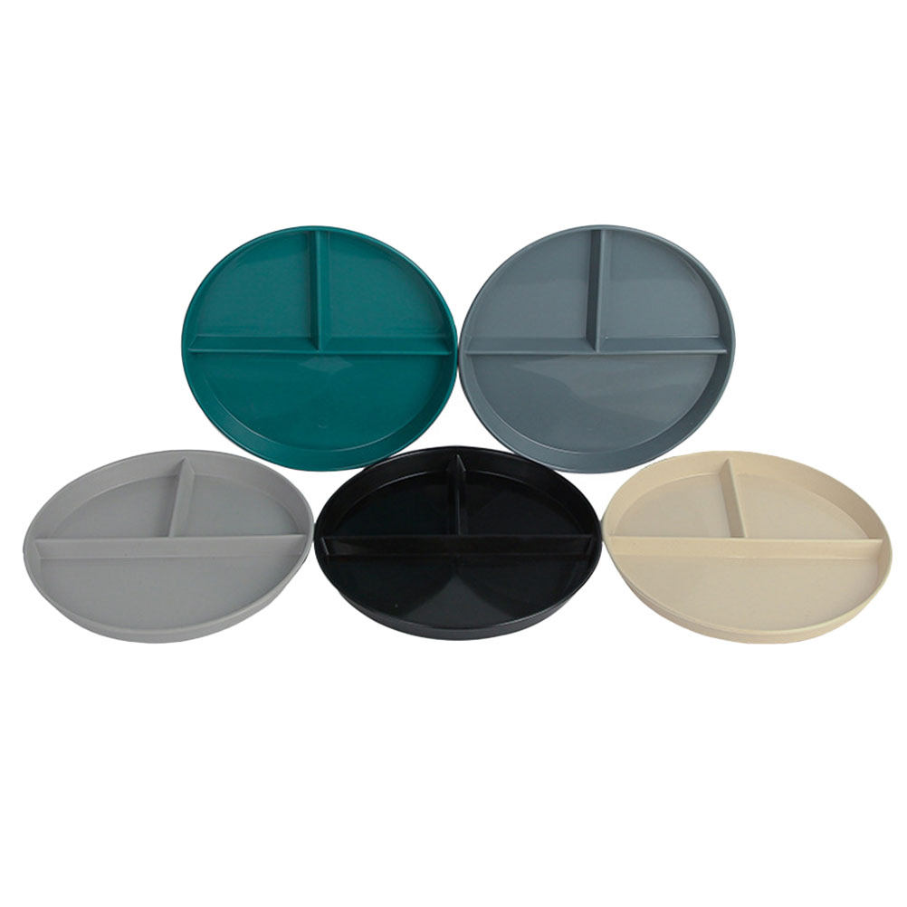 5Pcs Sectioned Plates Round Di - đánh giá và giá Meal Prep Diet