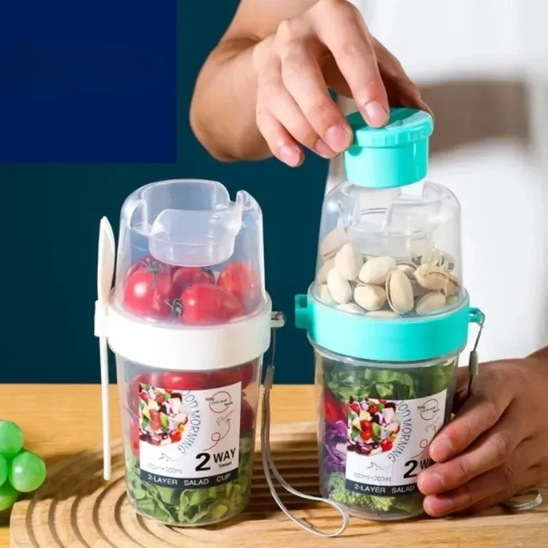 Oatmeal Yogurt Salad Cup Porta - đánh giá và giá Meal Prep Oatmeal Jars