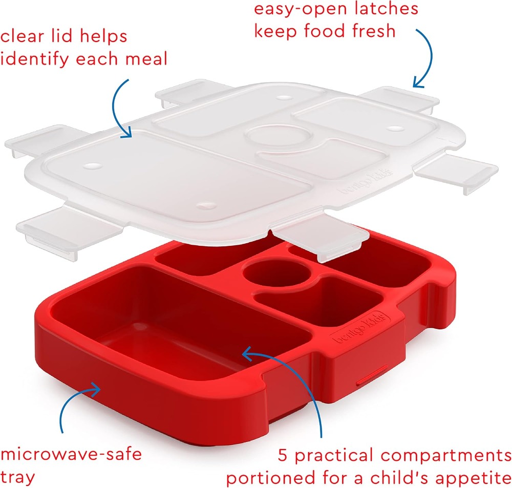 Bento Lunch Box with Transpare - đánh giá và giá Meal Prep Healthy Lunch