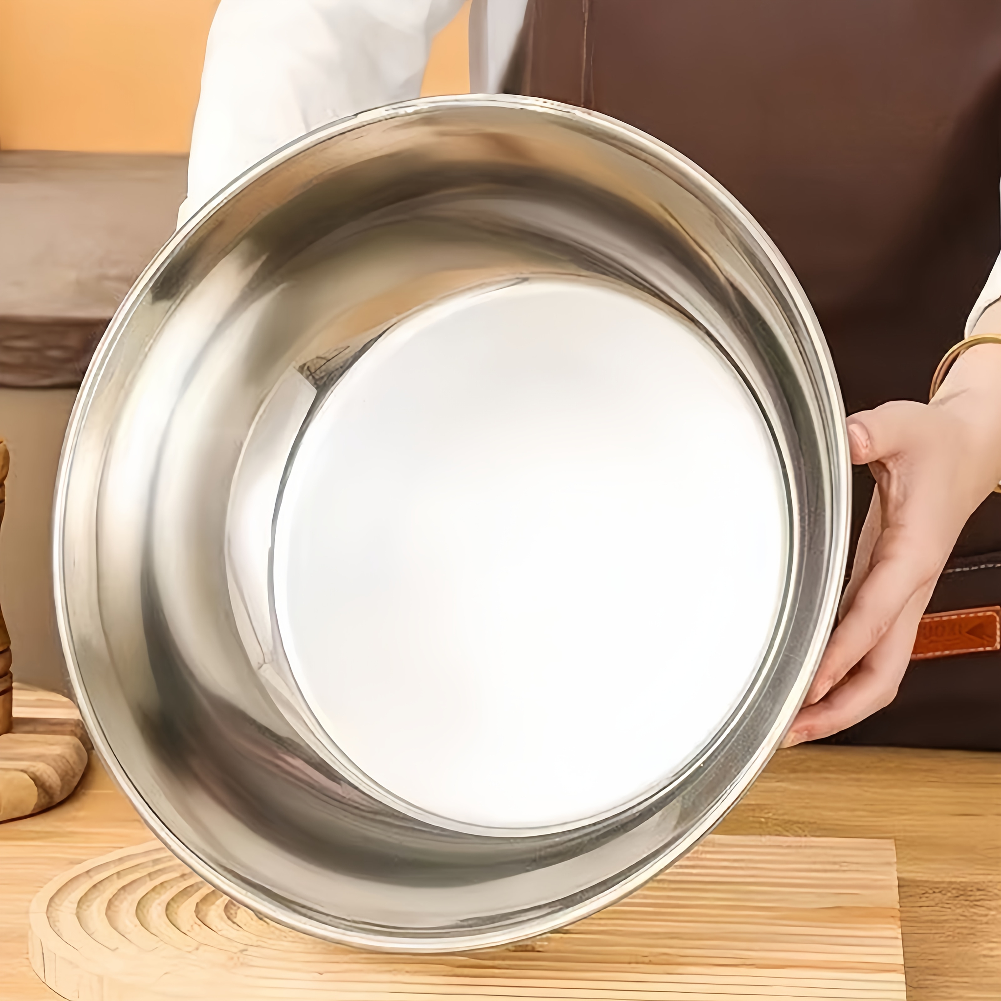 1Pcs, 32cm Stainless Steel Mix - đánh giá và giá Meal Prep Chicken