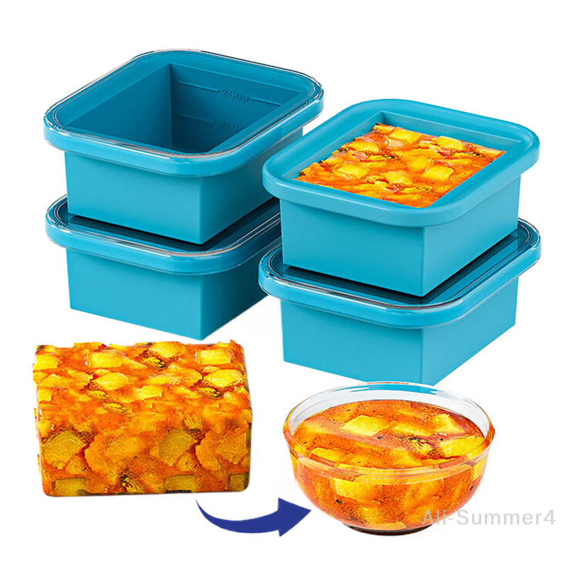 Silicone Freezing Tray With Pl - đánh giá và giá Meal Prep Chia Pudding