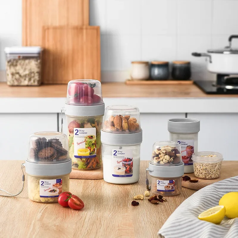 Breakfast Oatmeal Cereal Nut Y - đánh giá và giá Meal Prep Oatmeal Jars