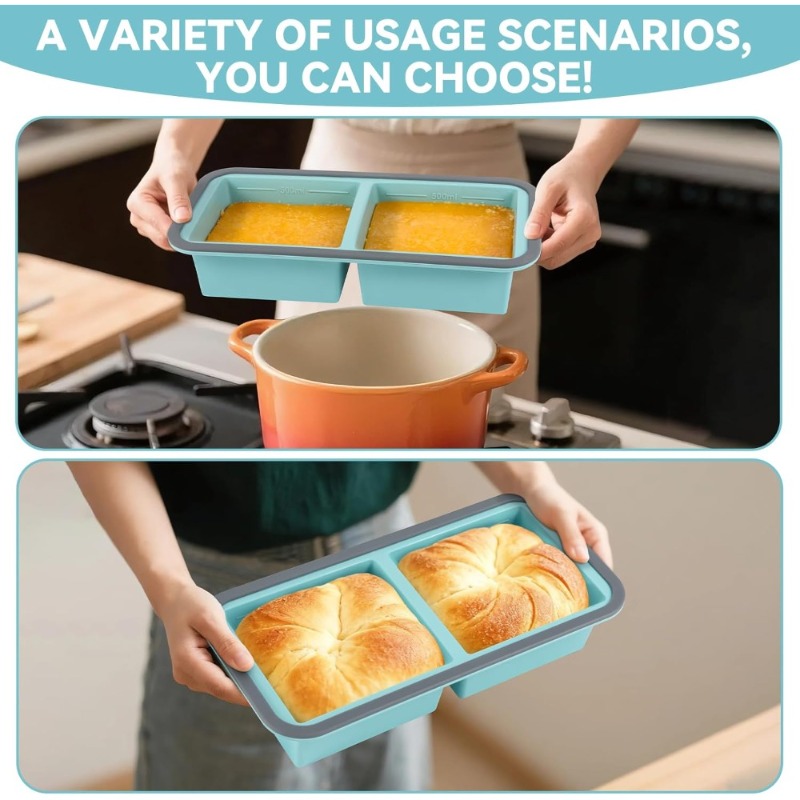 Foldable Silicone Freezer Tray - đánh giá và giá Meal Prep Chia Pudding