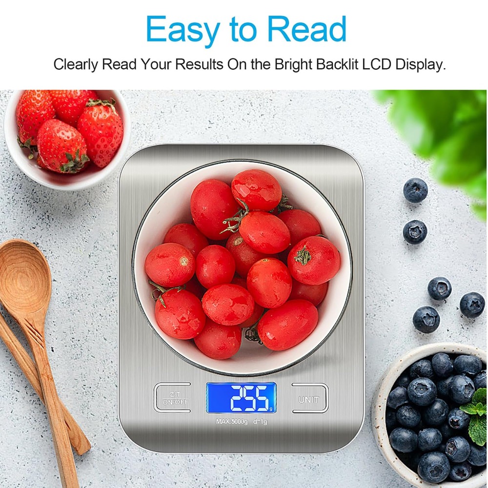 Digital Kitchen Scale for Food - đánh giá và giá Meal Prep Keto