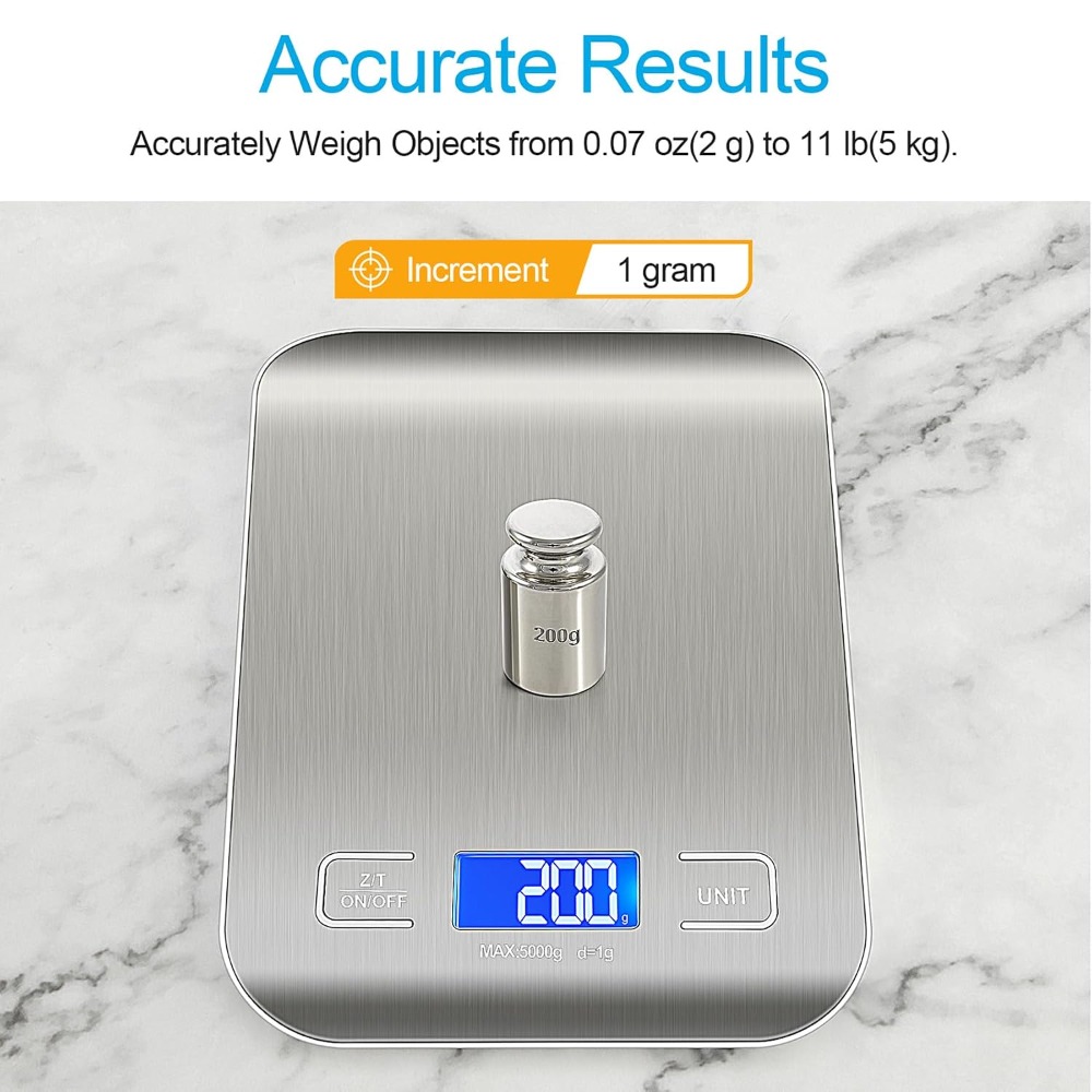 Digital Kitchen Scale for Food - đánh giá và giá Meal Prep Keto