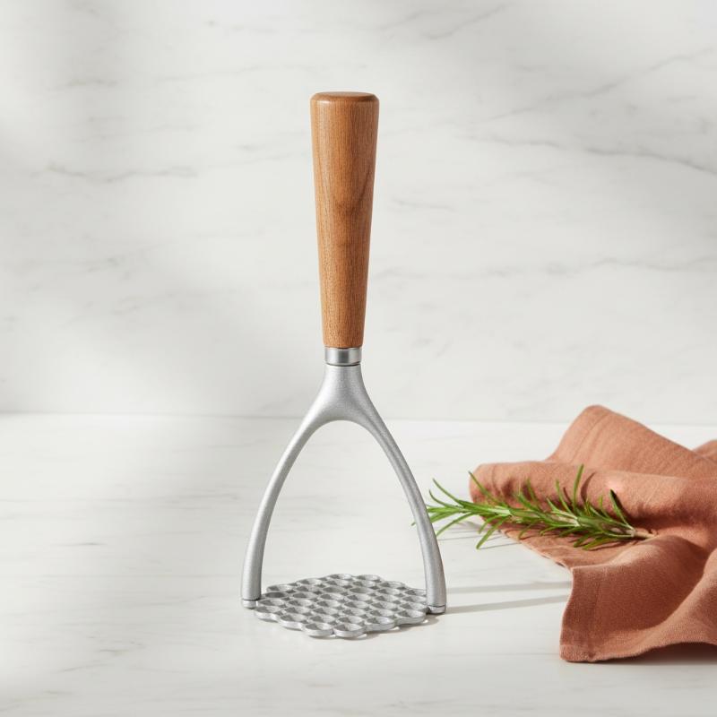 Potato Masher Manual with Wood - đánh giá và giá Meal Prep With Potatoes