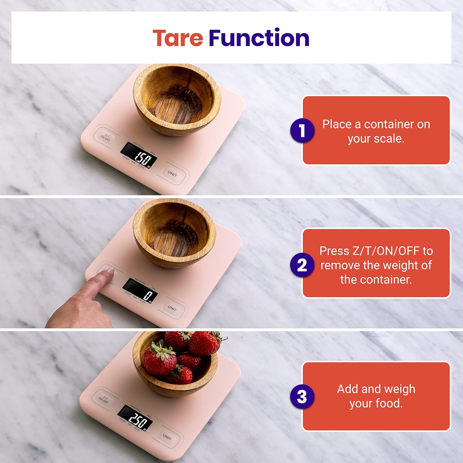 Food Kitchen Scale, Digital Gr - đánh giá và giá Meal Prep Keto
