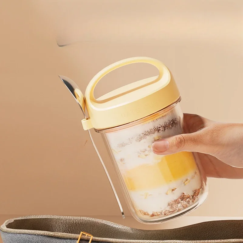 420ML New Breakfast Cups Oatme - đánh giá và giá Meal Prep Oatmeal Jars
