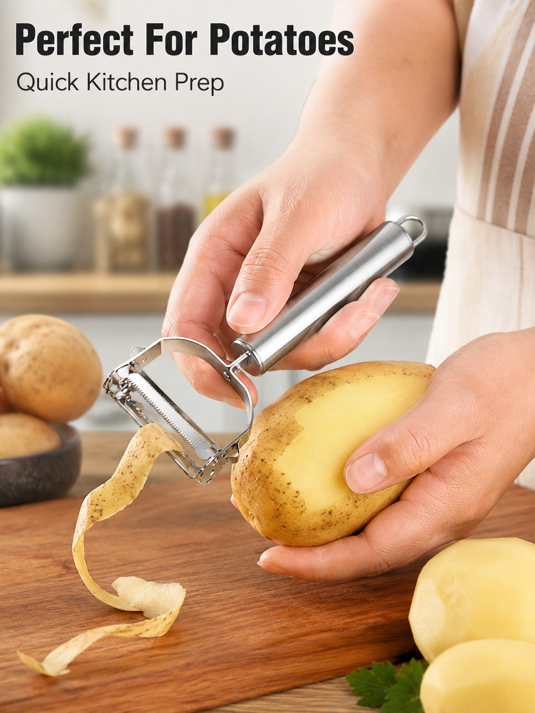 304 Stainless Steel Vegetable  - đánh giá và giá Meal Prep With Potatoes