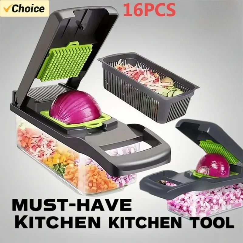 16pcs Fruit Vegetable Onion Ch - đánh giá và giá Meal Prep With Potatoes