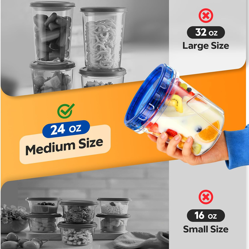 Freezer Storage Containers Air - đánh giá và giá Meal Prep Food