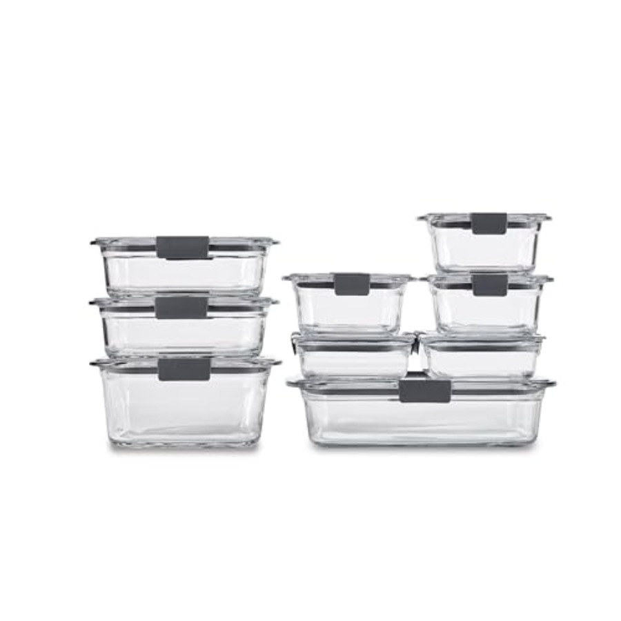 Brilliance Glass Food Storage  - đánh giá và giá Meal Prep Food