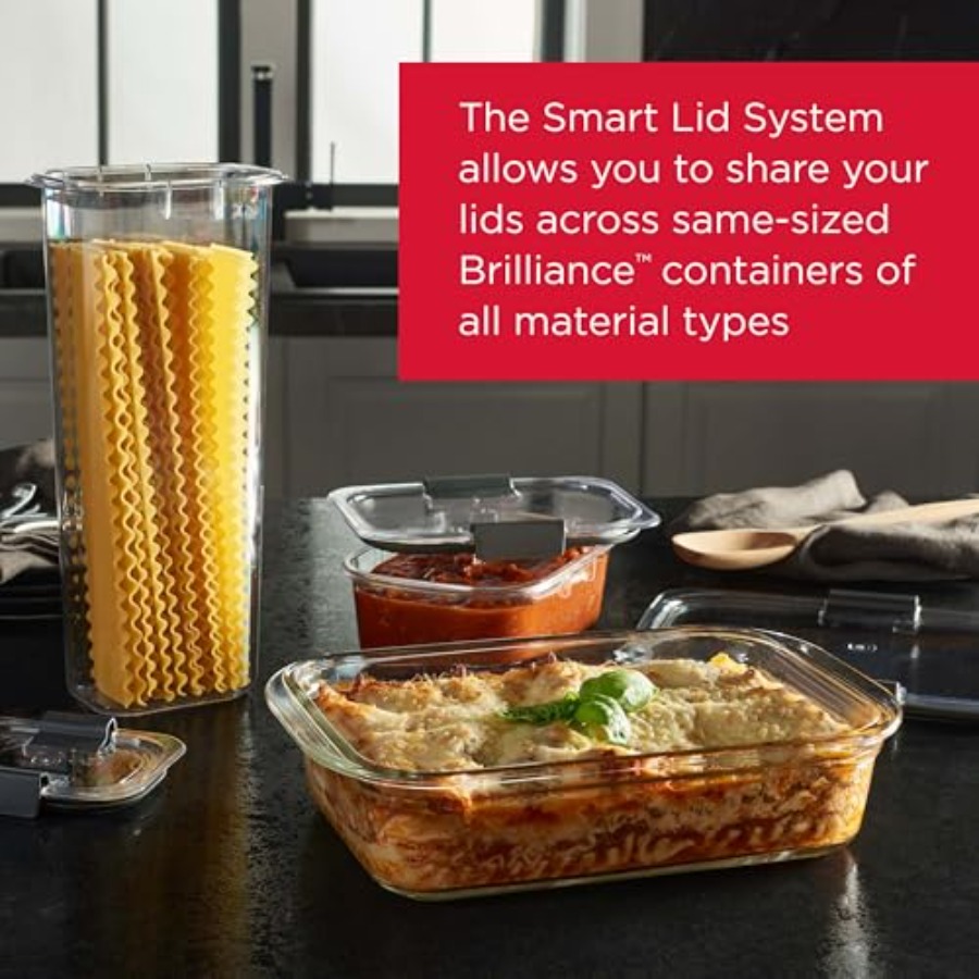 Brilliance Glass Food Storage  - đánh giá và giá Meal Prep Food
