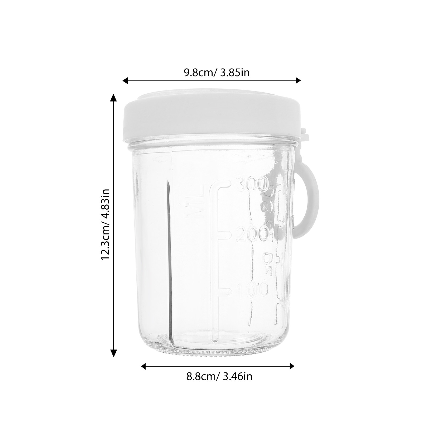 Glass Oatmeal Container 350Ml  - đánh giá và giá Meal Prep Oatmeal Jars