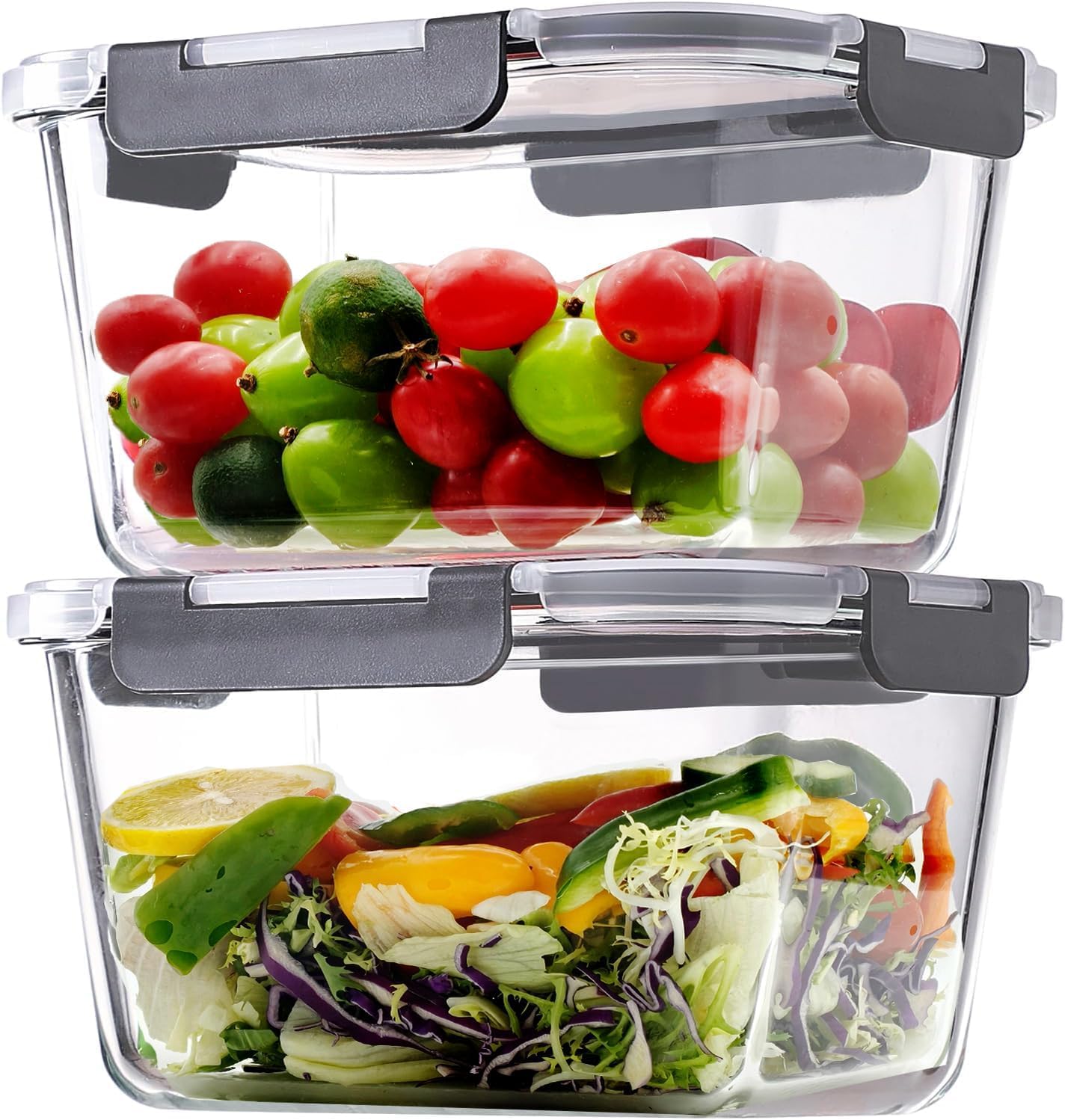 Large Glass Storage Containers - đánh giá và giá Meal Prep Chicken