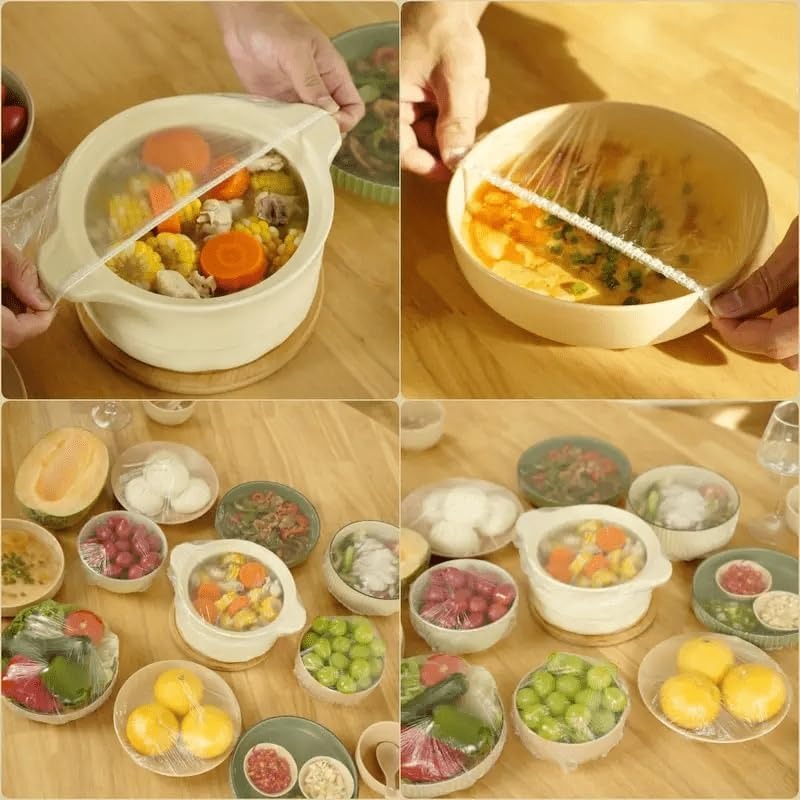 100Pcs Extra Large Food Grade  - đánh giá và giá Meal Prep Wraps