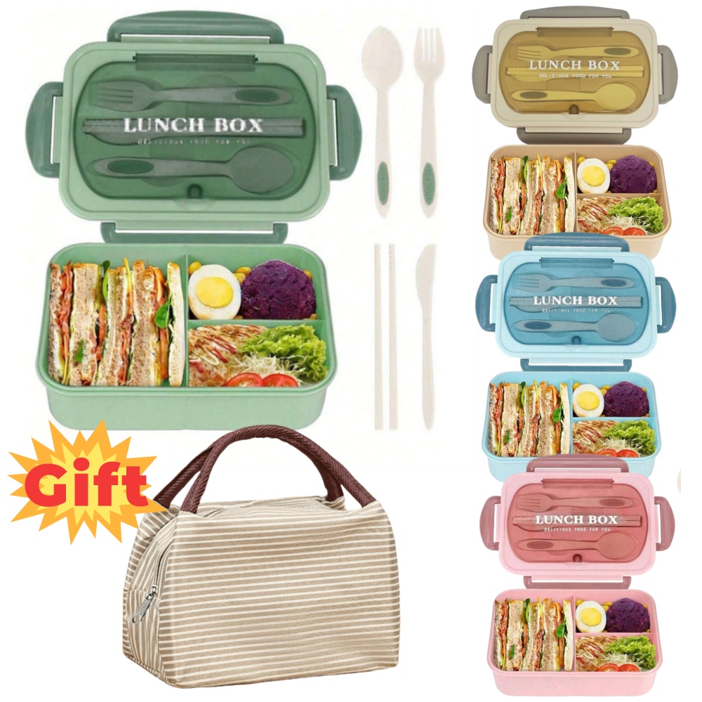 40.58oz Lunch Box with Utensil - đánh giá và giá Meal Prep Healthy Lunch