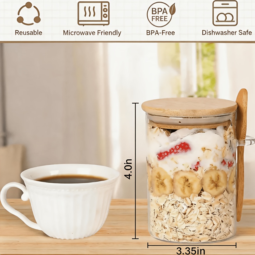 4/6pcs Dessert Bowl, Overnight - đánh giá và giá Meal Prep Chia Pudding