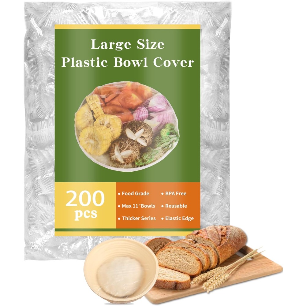 200 Bowl Covers Shower Caps fo - đánh giá và giá Meal Prep Wraps